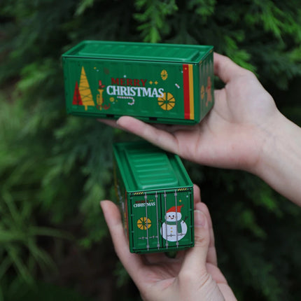 Mini Iron Storage Box - Vintage Desktop Container