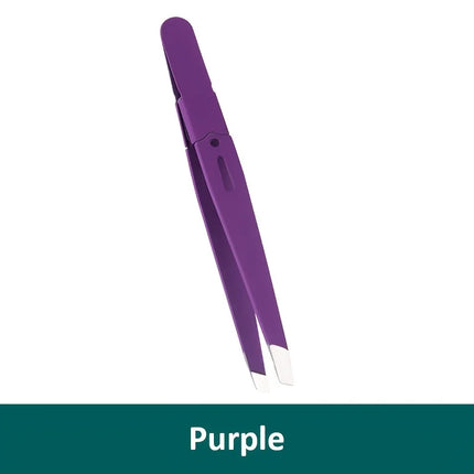 Expert Eyebrow Hair Removal Tweezer, High Precision Slant Tip Stainless Steel Tweezers for Men and Women