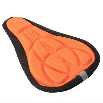 3D Padded Bike Saddle Cover - Gel Cushion Seat Cover for Comfortable Cycling