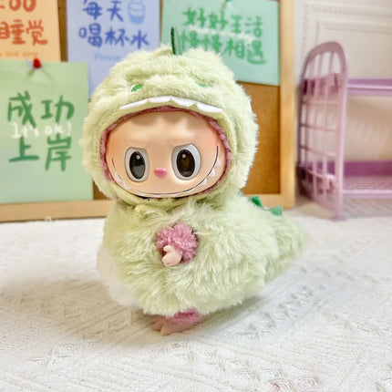 Kawaii Onesie - 17cm Mini Doll Clothing for Labubu