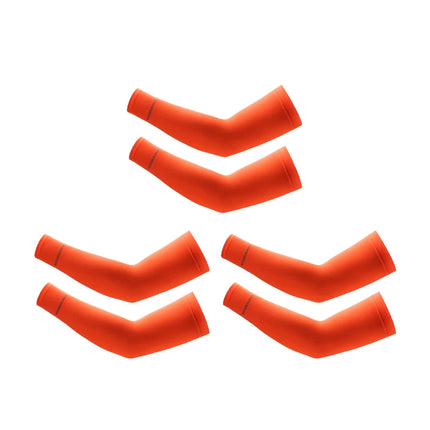 ROCKBROS Ice Silk Cycling Arm Sleeves - Breathable UV Protection for Summer Riding