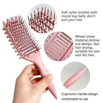 Curl Defining, Styling and Detangling Brush