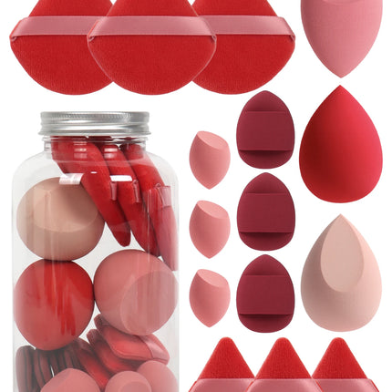 15-pc Makeup Puff Set