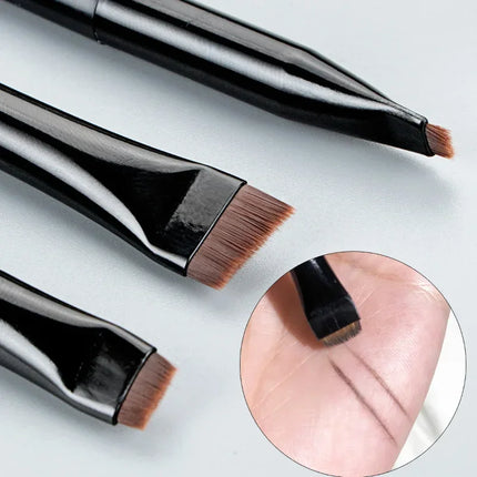 Blade Eyeliner and Eyebrow Brush 3pcs Set