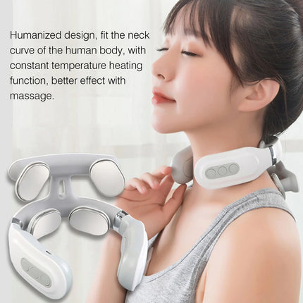 Professional-level 4-Head Neck Massager