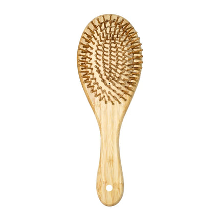 Solid Wood Bamboo Cushion Comb Can be used for scalp massage and hair smoothing The air cushion has excellent resilience Large B