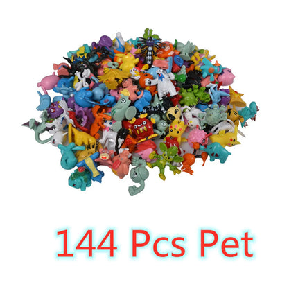 Pokemon Figure Collection - 144 Styles Mini Character Set