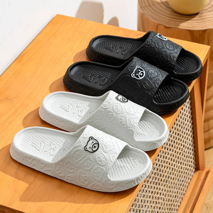 Summer Fashion Slippers Unisex Little Bear Sandals Indoor Non-slip