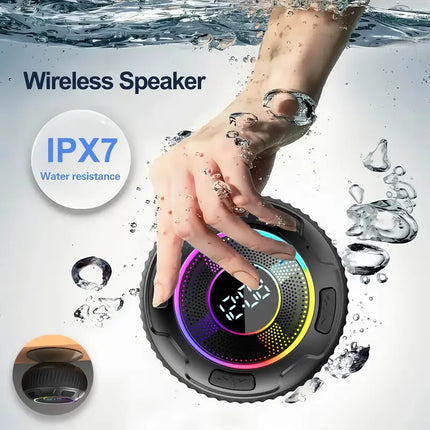 S5 Waterproof Bluetooth Speaker - IPX7 with ENC & 10-Hour Battery