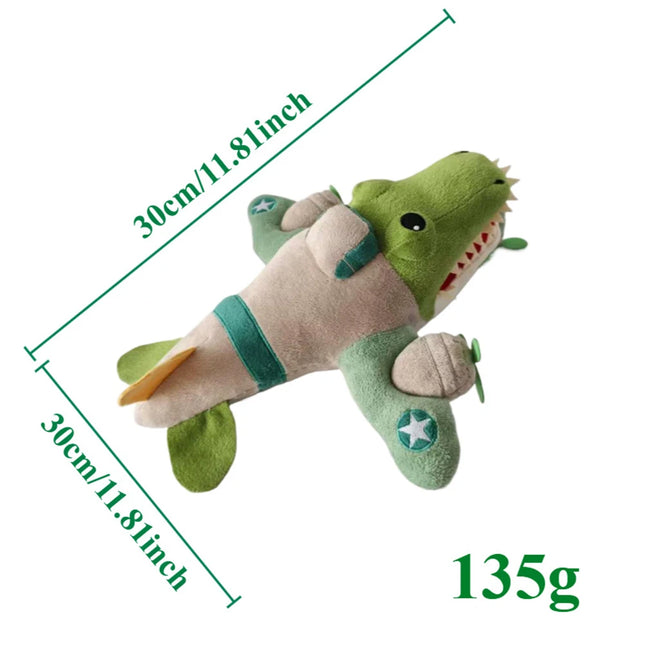 Tung Sahur Plush Toy - Soft Stuffed Pillow Doll with Sound