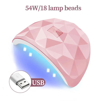 UV Nail Gel Polish Lamp with Three Timing Modes & Automatic Sensing Mode