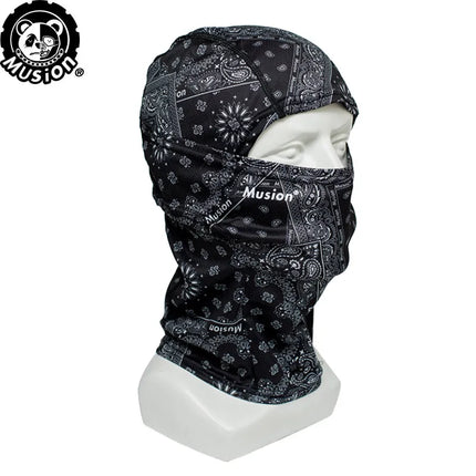 Musion Breathable Racing Balaclava - Multi-Use Face Mask for Motorcycle & Outdoor Sports