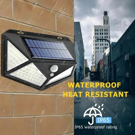 Solar Garden Spotlight - Waterproof LED with Motion Sensor