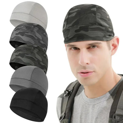 Quick-Dry Cycling Cap - Anti-Sweat Helmet Liner for Bike Riding & Motorcycle