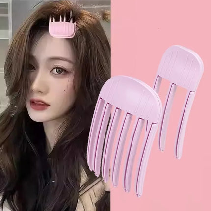 Fluffy Hairpin Curling Bangs Clips