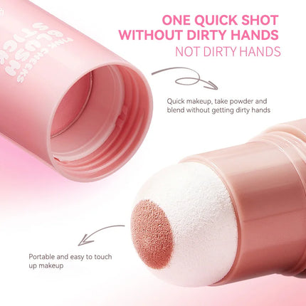 Life Girls Pink Two-Ball Sponge Applicator, Korean-Made, Applies Makeup Instantly, Low-Pigment Sponge Ball Applicator, Korean-Made, Modifies the Face to Create a Fairer Look, Thin and Delicate Sponge Ball Applicator Enhances Complexion.