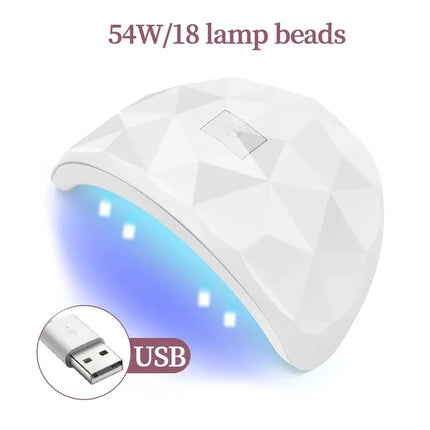 UV Nail Gel Polish Lamp with Three Timing Modes & Automatic Sensing Mode