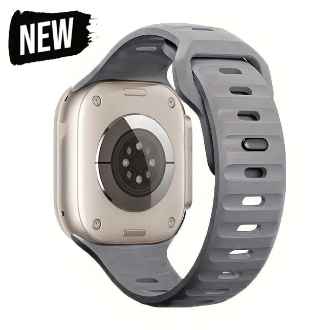 Soft Silicone Sport Strap for Apple Watch - Ultra/Series 10/9/8/7/6