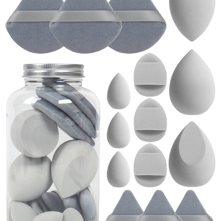 15-pc Makeup Puff Set