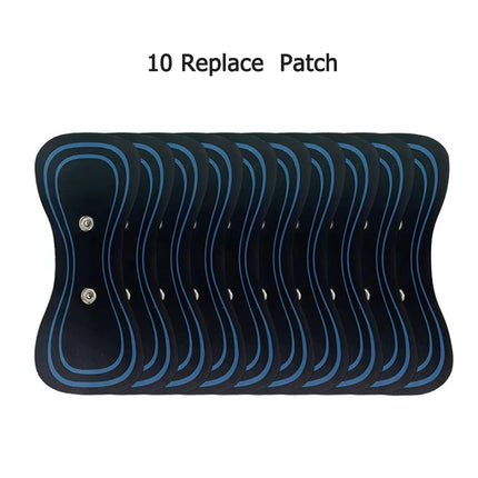 EMS Neck Massager Portable TENS Pulse Machine Cervical Neck Back Patch Muscle Stimulator Pain Relief Massage Tool