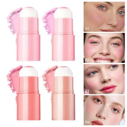 Life Girls Pink Two-Ball Sponge Applicator, Korean-Made, Applies Makeup Instantly, Low-Pigment Sponge Ball Applicator, Korean-Made, Modifies the Face to Create a Fairer Look, Thin and Delicate Sponge Ball Applicator Enhances Complexion.