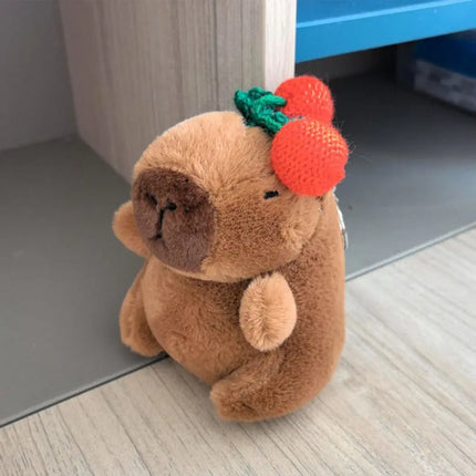 Capybara Plush Toy with Wings Hoodie - 12cm Kawaii Stuffed Animal