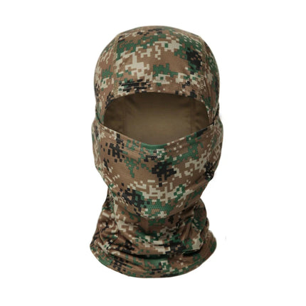 Camouflage Balaclava - Full Face Mask for Cycling, Hunting, Hiking & Outdoor Sports