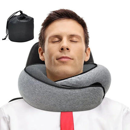 Portable Memory Foam Neck Pillow