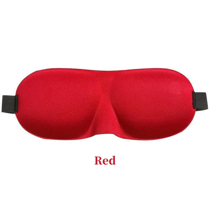 1 Pc 3D Sleep Mask Blindfold Sleep Aid Soft Memory Foam Eye Mask Suitable For Sleep Travel Blackout Sleep Mask Eye Mask Eyepatch
