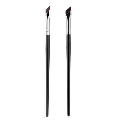 2/5Pc Karsyngirl Upgrade Blade Eyeliner Brush Ultra Thin Fine Angle Flat Eyebrow Brush Under The Eyes Place Precise Detail Brush