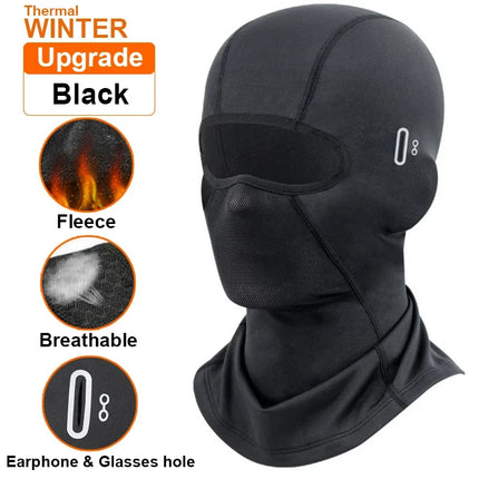 Thermal Winter Balaclava - Fleece Full Face Mask for Cycling, Skiing & Outdoor Sports