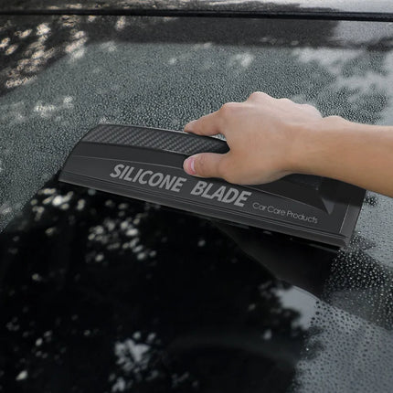 Silicone Car Squeegee - Non-Scratch Water Wiper & Drying Blade