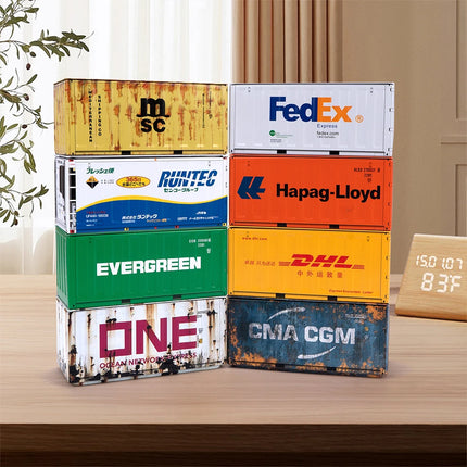 Mini Iron Storage Box - Vintage Desktop Container