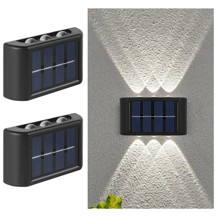 Solar LED Outdoor Wall Lamp - Waterproof Dusk to Dawn Light