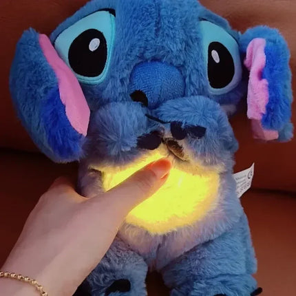 Stitch & Angel Plush Keychain - Soft Stuffed Bag Charm