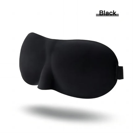 1 Pc 3D Sleep Mask Blindfold Sleep Aid Soft Memory Foam Eye Mask Suitable For Sleep Travel Blackout Sleep Mask Eye Mask Eyepatch