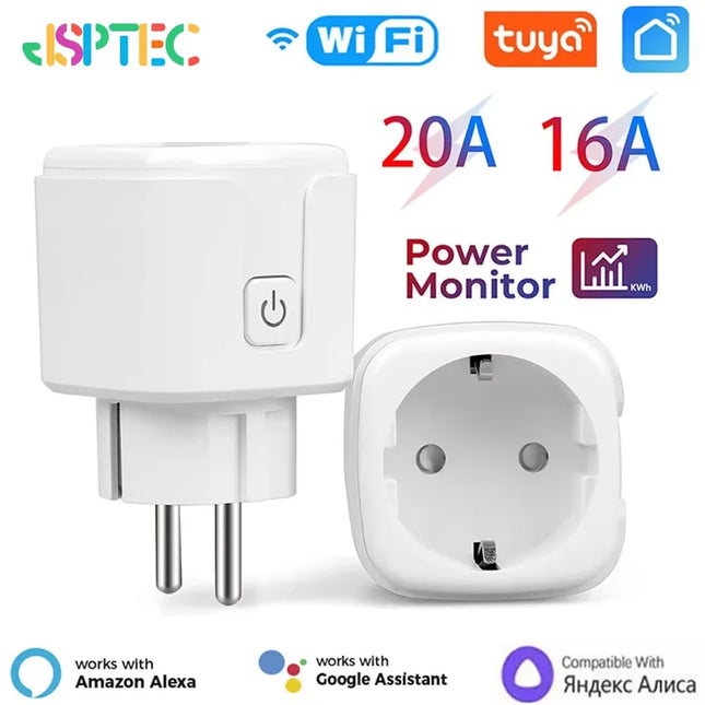 Smart WiFi Socket EU - 16A/20A with Energy Monitoring