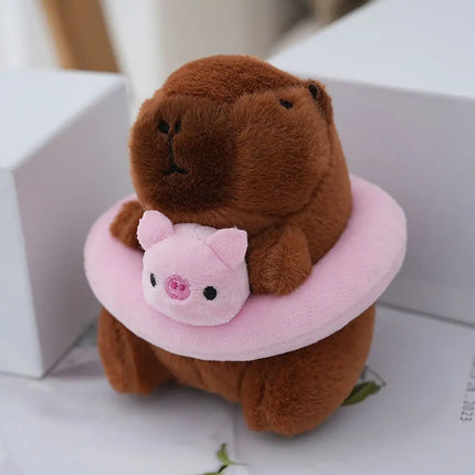 Capybara Plush Toy with Wings Hoodie - 12cm Kawaii Stuffed Animal