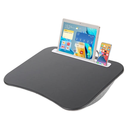 Portable Laptop Desk with Cushion - Lap Table with Mouse Pad