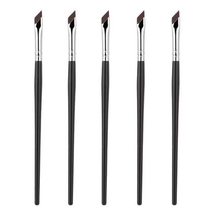 2/5Pc Karsyngirl Upgrade Blade Eyeliner Brush Ultra Thin Fine Angle Flat Eyebrow Brush Under The Eyes Place Precise Detail Brush