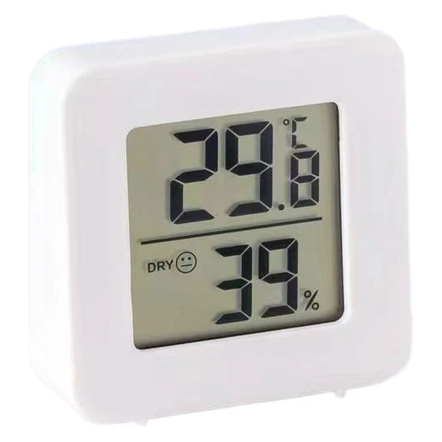 Mini LCD Digital Thermometer & Hygrometer - Indoor Temperature Humidity Meter