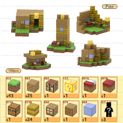 Magnetic Building Blocks - Mine World STEM Construction Set