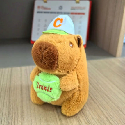 Capybara Plush Toy with Wings Hoodie - 12cm Kawaii Stuffed Animal