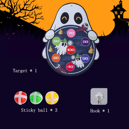 Dart Board for Kids with 3 Sticky Balls Indoor Outdoor Sport Party Games Cartoon Animal Dart Board Toys Christmas Gift