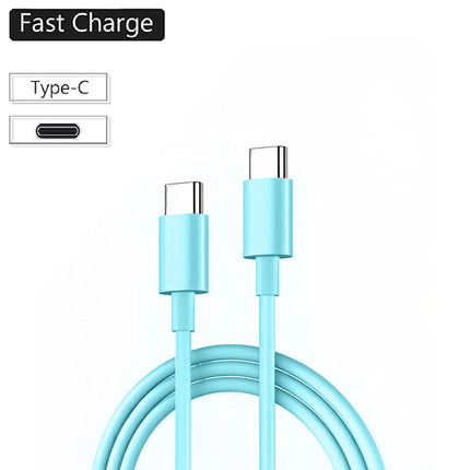 USB-C to USB-C Fast Charging Cable - 60W Power Delivery