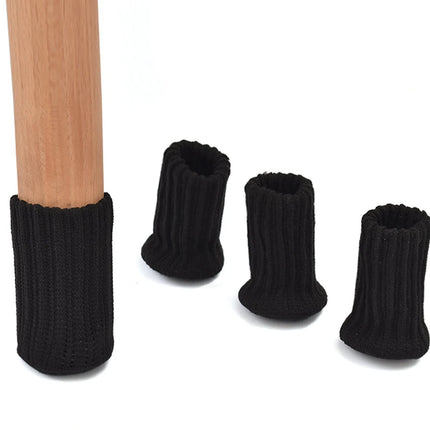 Knitted Chair Leg Socks 16PCS - Floor Protectors & Noise Reducers