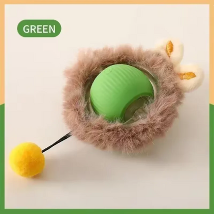 Automatic Cat Teaser Ball - Self-Exciting Interactive Pet Toy