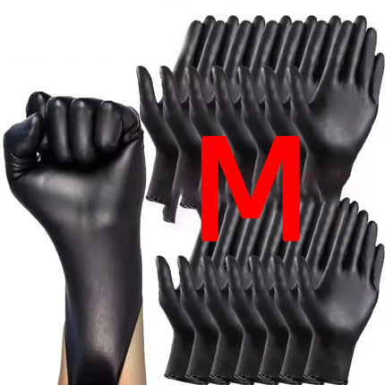 Disposable Gloves - 10/20/50/100 PCS Black Household Gloves
