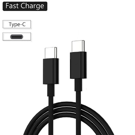 USB-C to USB-C Fast Charging Cable - 60W Power Delivery