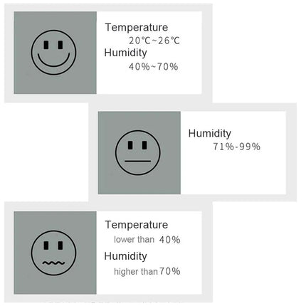 LCD Digital Thermometer Hygrometer Indoor Room Electronic Temperature Humidity Meter Sensor Gauge Weather Station For Home ﻿